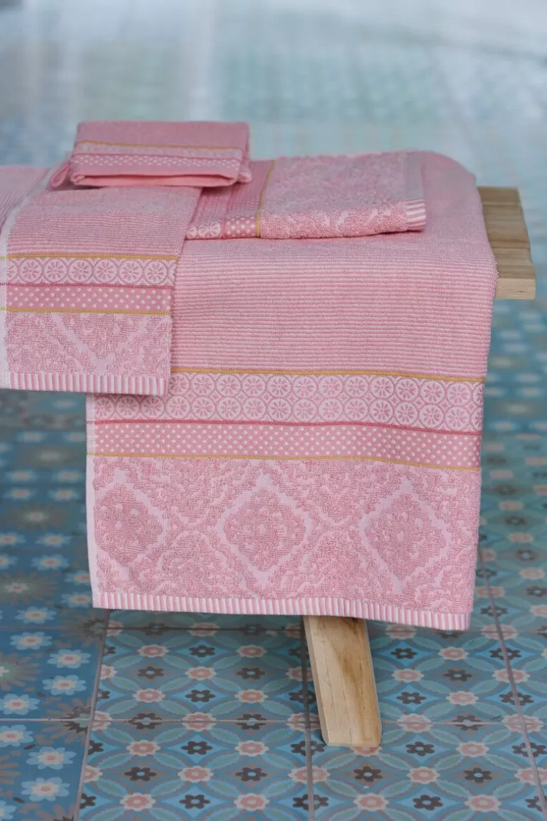 Handtücher<Pip Studio Grose Handtuch Soft Zellige Rosa 70X140 Cm