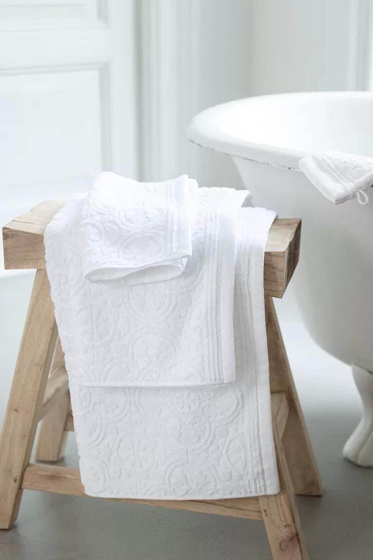 Handtücher<Pip Studio Grose Handtuch Tile De Pip 70X140 Cm Weis