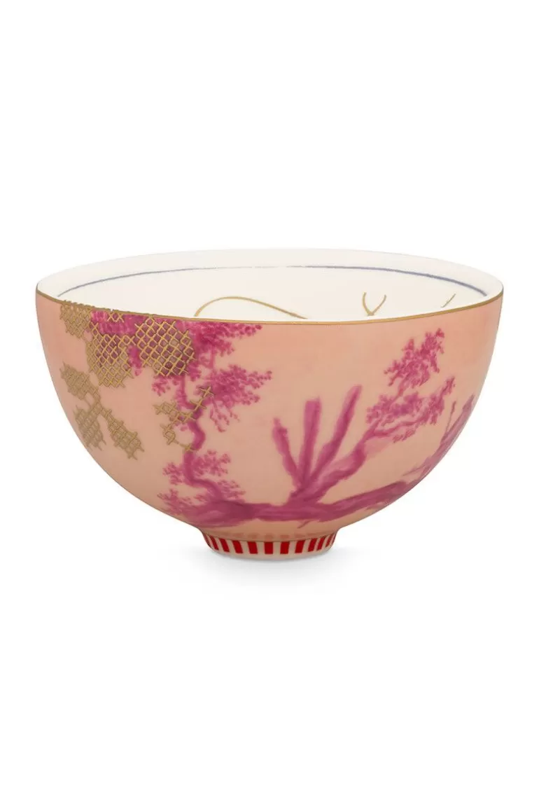 heritage_schale_bemalt_rosa_12_cm_2-1.webp Schalen<Pip Studio Heritage Schale Bemalt Rosa 12 Cm